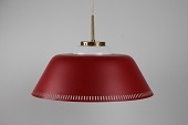 Bent Karlby
Metal pendel med rødlakeret overskærm
underskærm af hvid opalglas
Diameter 43 cm
Fin funktions dygtig stand efter alm. brug
emne nr:
190031 Bent Karlby
Metal pendel med rødlakeret overskærm
underskærm af hvid opalglas
Diameter 43 cm
Fin funktions dygtig stand efter alm. brug
emne nr:
190031