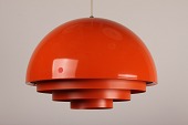 Jo Hammerborg
Milieu lampe af metal m/orange lak
og orange lakeret gitter
Producent: Fog & Mørup
Diameter 34 cm
Fin funktionsdygtig stand
emne nr:
281146 Jo Hammerborg
Milieu lampe af metal m/orange lak
og orange lakeret gitter
Producent: Fog & Mørup
Diameter 34 cm
Fin funktionsdygtig stand
emne nr:
281146