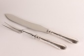 Forskæresæt bestående 2 dele monteret med rustfrit stål fra Raadvad
Fremstillet af ægte sølv 830s
Længde kniv 32 cm
Rigtig fin stand
emne nr:
284463 Forskæresæt bestående 2 dele monteret med rustfrit stål fra Raadvad
Fremstillet af ægte sølv 830s
Længde kniv 32 cm
Rigtig fin stand
emne nr:
284463