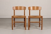 Børge Mogensen (1901-1972)
1 Folkestol J 39
fremstillet af lakeret massiv egetræ
sæder med original papirflet
Højde 76 cm
Sædehøjde 45 cm
Bredde 48 cm
Dybde 42 cm
1 stk tilbage !
Fin stand efter almindelig brug
Stolene kan beses efter aftale
emne nr:
287000 Børge Mogensen (1901-1972)
1 Folkestol J 39
fremstillet af lakeret massiv egetræ
sæder med original papirflet
Højde 76 cm
Sædehøjde 45 cm
Bredde 48 cm
Dybde 42 cm
1 stk tilbage !
Fin stand efter almindelig brug
Stolene kan beses efter aftale
emne nr:
287000