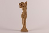 Dansk kunstner
Sandstensfigur af stående ung nøgen kvinde
fra midten af det 20 århundrede
Sign. monogram
Højde 31 cm
Fin stand med patina
emne nr:
302115 Dansk kunstner
Sandstensfigur af stående ung nøgen kvinde
fra midten af det 20 århundrede
Sign. monogram
Højde 31 cm
Fin stand med patina
emne nr:
302115
