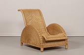 Arne Jacobsen (1902-1971)
Paris stol fremstillet af rattan
med hynde betrukket med lyst stof
Højde 81 cm
Sædehøjde 30 cm
Bredde 67 cm
Dybde 110 cm
Stolen kan beses efter aftale
emne nr:
325442 Arne Jacobsen (1902-1971)
Paris stol fremstillet af rattan
med hynde betrukket med lyst stof
Højde 81 cm
Sædehøjde 30 cm
Bredde 67 cm
Dybde 110 cm
Stolen kan beses efter aftale
emne nr:
325442