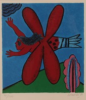 Corneille (1922-2010)
Komposition med flyvende engel
Sign. Corneille 86
Litografi i farver 74/200
Motivetsmål 30 x 32
Mål incl. ramme 49 x 56 cm
Fin stand
emne nr:
329437 Corneille (1922-2010)
Komposition med flyvende engel
Sign. Corneille 86
Litografi i farver 74/200
Motivetsmål 30 x 32
Mål incl. ramme 49 x 56 cm
Fin stand
emne nr:
329437