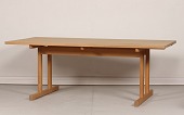 Børge Mogensen (1914-1972)
Spisebord nr. 6286
fremstillet af massiv sæbebehandlet egetræ
Producent: Fredericia Stolefabrik A/S
Længde 195 cm
Bredde 98 cm
Højde 70 cm
Fin stand
Bordet kan beses efter aftale
emne nr:
331465 Børge Mogensen (1914-1972)
Spisebord nr. 6286
fremstillet af massiv sæbebehandlet egetræ
Producent: Fredericia Stolefabrik A/S
Længde 195 cm
Bredde 98 cm
Højde 70 cm
Fin stand
Bordet kan beses efter aftale
emne nr:
331465