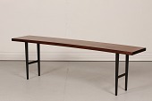 Kurt Østervig (1912-1986)
Lang smal bænk med plade af palisander
og sort lakerede ben
Producent: Jason Design
Længde 149 cm
Højde 45 cm
Bredde 30 cm
Fin stand
Bænken kan beses efter aftale
emne nr:
334563 Kurt Østervig (1912-1986)
Lang smal bænk med plade af palisander
og sort lakerede ben
Producent: Jason Design
Længde 149 cm
Højde 45 cm
Bredde 30 cm
Fin stand
Bænken kan beses efter aftale
emne nr:
334563