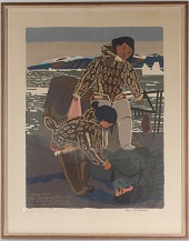 Lars Norrman (1915-1979)
Tryk i farver "Eskimo piger"
i træramme med glas
Original signeret med blyant: Lars Norrman
Størrelse 64 x 82 incl. ramme
Fin stand med lidt patina
emne nr:
350509 Lars Norrman (1915-1979)
Tryk i farver "Eskimo piger"
i træramme med glas
Original signeret med blyant: Lars Norrman
Størrelse 64 x 82 incl. ramme
Fin stand med lidt patina
emne nr:
350509