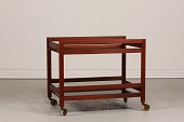 Børge Mogensen (1914-1972)
Rulle serveringsbord model 5370
fremstillet af oliebehandlet teaktræ
med hylder af sort formica
Bredde 52 cm
Længde 78 cm
Højde 65 cm
Producent: Fredericia Stolefabrik
Rigtig fin stand
Bordet kan beses efter aftale
emne nr:
351283 Børge Mogensen (1914-1972)
Rulle serveringsbord model 5370
fremstillet af oliebehandlet teaktræ
med hylder af sort formica
Bredde 52 cm
Længde 78 cm
Højde 65 cm
Producent: Fredericia Stolefabrik
Rigtig fin stand
Bordet kan beses efter aftale
emne nr:
351283