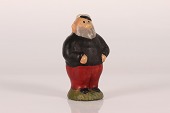 Gammel sparebøsse udformet som figur af kaptajn Vom
Koldmalet keramik fra starten af det 20 århundrede
Højde 17 cm
Fin stand
emne nr:
364975 Gammel sparebøsse udformet som figur af kaptajn Vom
Koldmalet keramik fra starten af det 20 århundrede
Højde 17 cm
Fin stand
emne nr:
364975