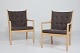 Hans J. Wegner
Chairs FH 1788
of beech and brown fabric
